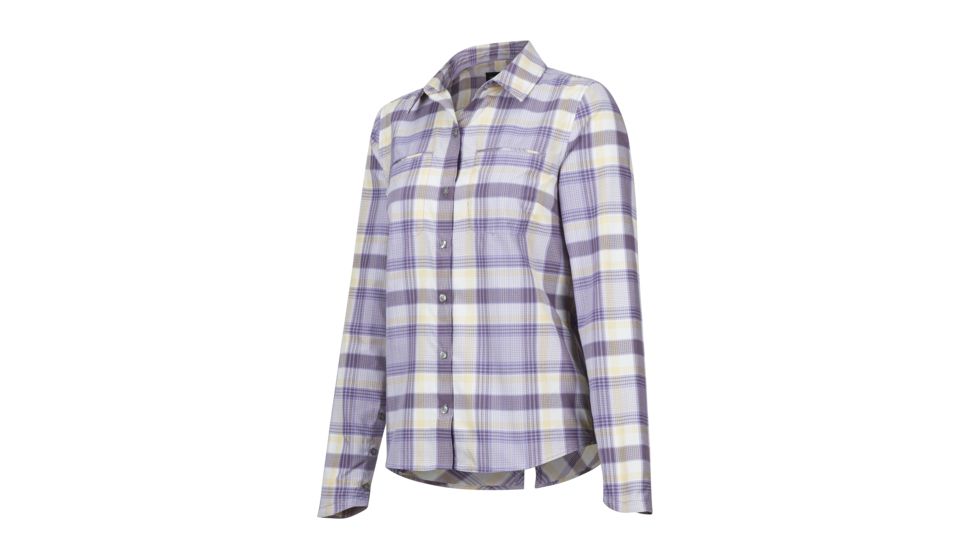 Marmot Aeolian Long Sleeve - Womens, Paisley Purple, Medium, 47450-7444-M