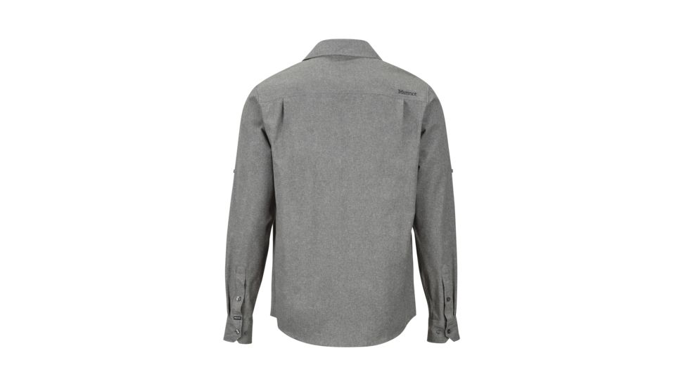 Marmot Aerobora Long Sleeve - Mens, Cinder, Small, 42110-1415-S