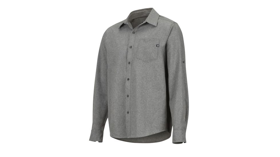 Marmot Aerobora Long Sleeve - Mens, Cinder, Small, 42110-1415-S