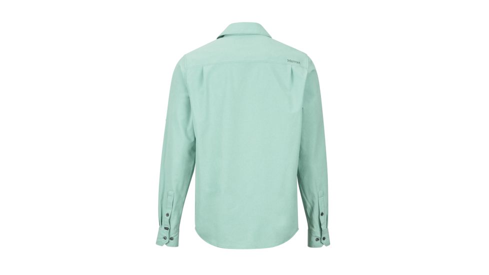 Marmot Aerobora Long Sleeve - Mens, Pond Green, Extra Large, 42110-4570-XL