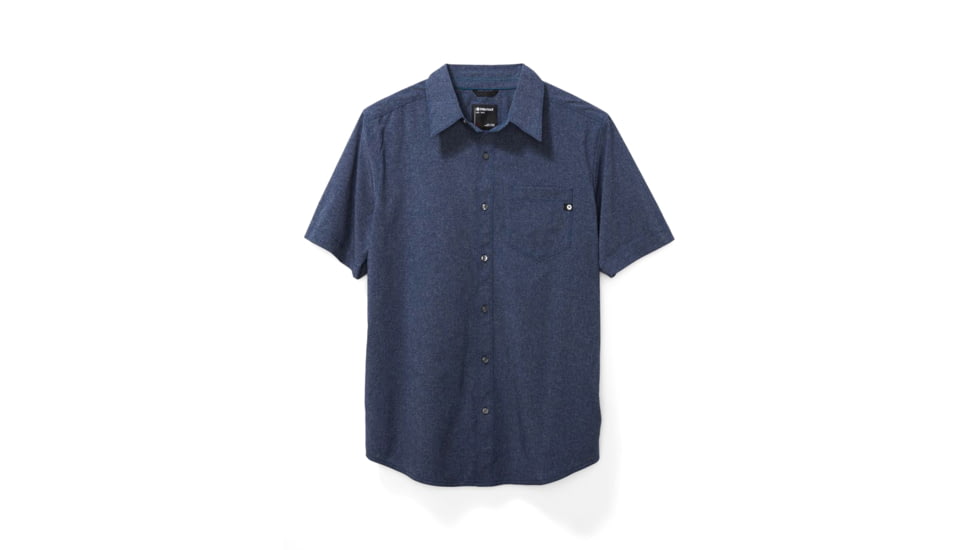Marmot Aerobora Short Sleeve - Men's, Arctic Navy, 2XL, 42100-2975-XXL