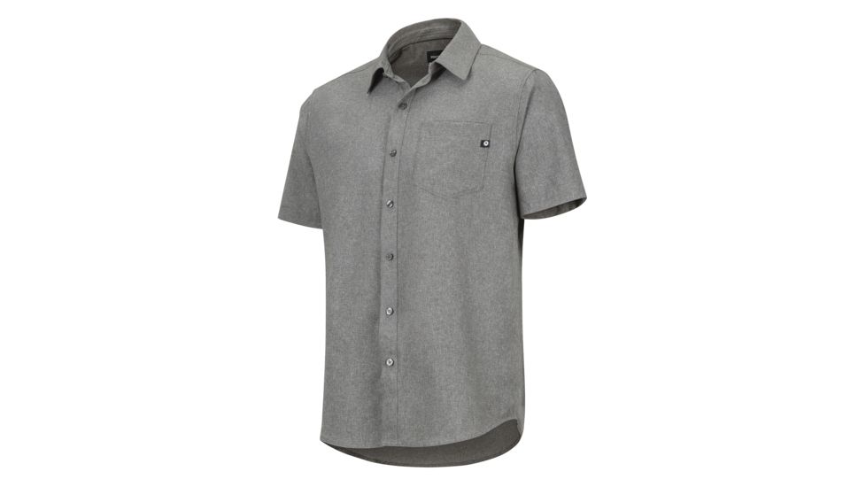 Marmot Aerobora Short Sleeve - Mens, Cinder, Large, 42100-1415-L