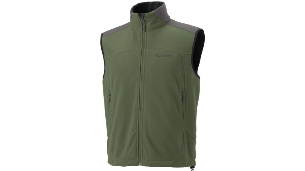 Marmot Afterburner Vest - Men's-Fatigue/Slate Grey-Medium