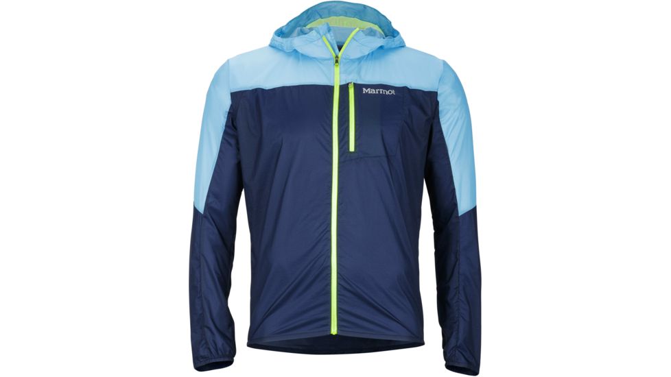 Marmot Air Lite Jacket - Men's-Arctic Navy/Paradise-Small