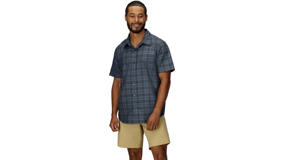 Marmot AirExchange Novelty SS Shirt - Men's, Thunderhead, L, M16475-24369L