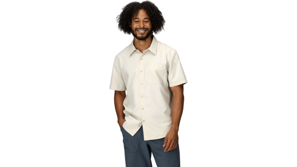 Marmot AirExchange SolarShield SS Shirt - Men's, Birch Bark, M, M16114-24379M