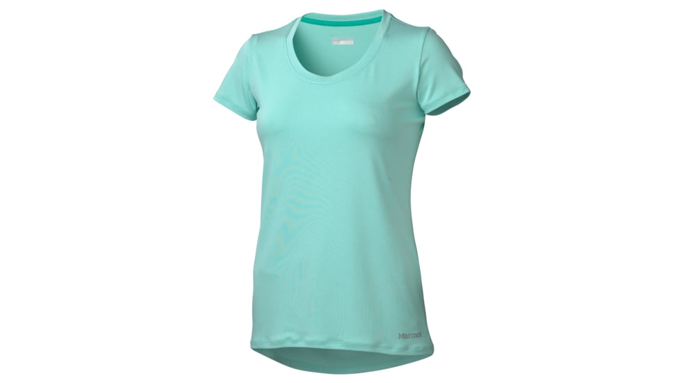 Marmot All Aorund Tee - Women's-Ice Green Heather-Small