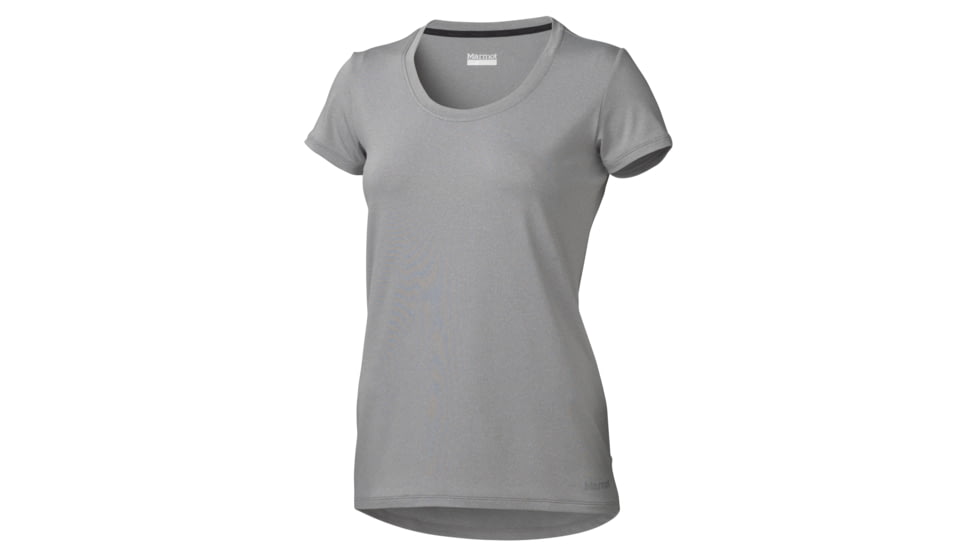 All Aorund Tee - Womens-Steel Heather-Medium