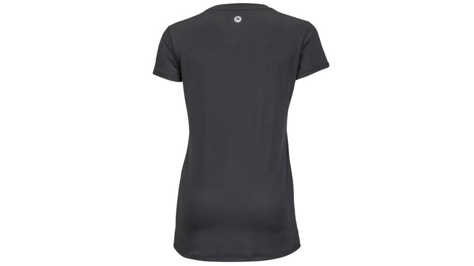Marmot All Around Short Sleeve T-Shirt - Womens, Black, Small 56450-001-S