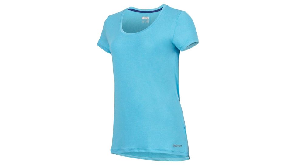 Marmot All Around Short Sleeve T-Shirt - Womens, Sky High, Small 56450-3663-S