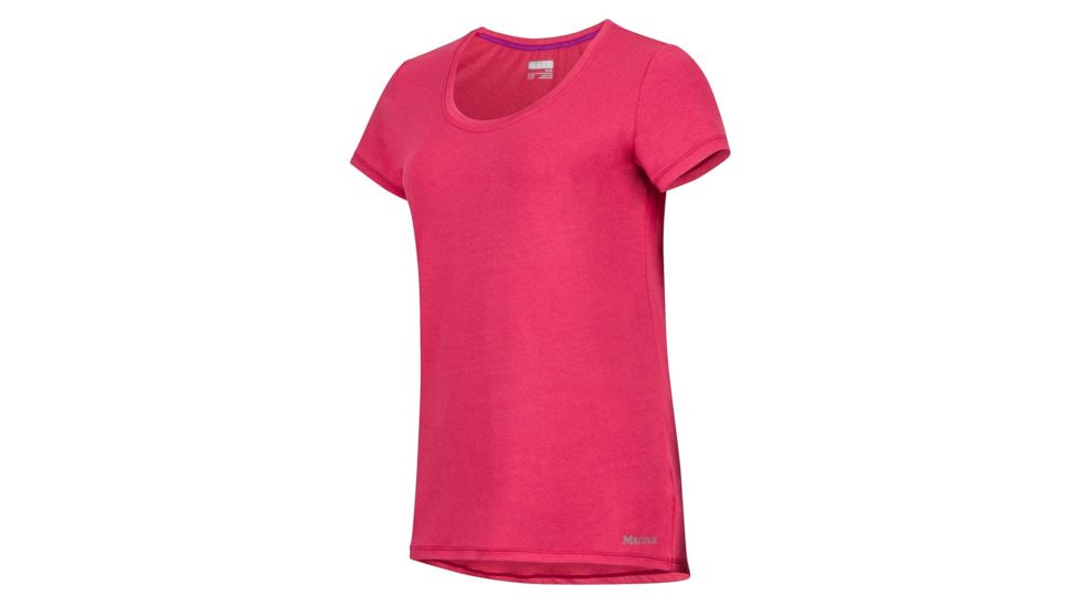 Marmot All Around Short Sleeve T-Shirt - Womens, Sangria, Extra Large 56450-6119-XL