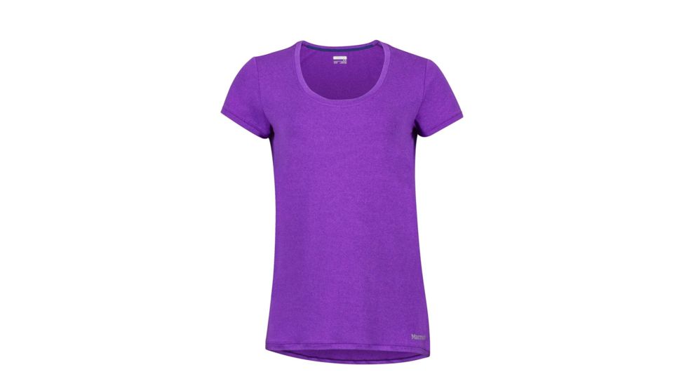 Marmot All Around Short Sleeve T-Shirt - Womens, Bright Violet, L 56450-6238-L
