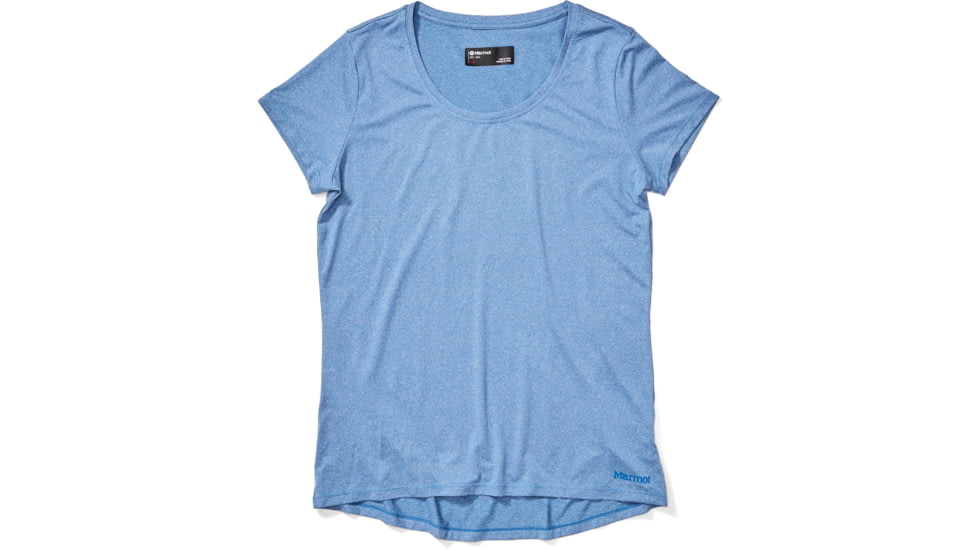 Marmot All Around Short Sleeve T-Shirt - Womens, Classic Blue, Large, 46450-2200-L