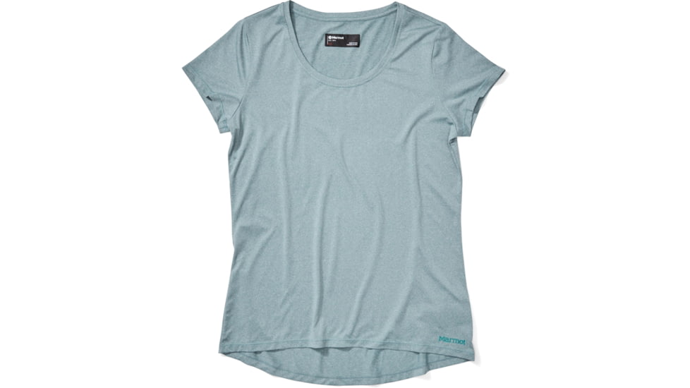 Marmot All Around Short Sleeve T-Shirt - Womens, Deep Jungle, Large, 46450-4973-L