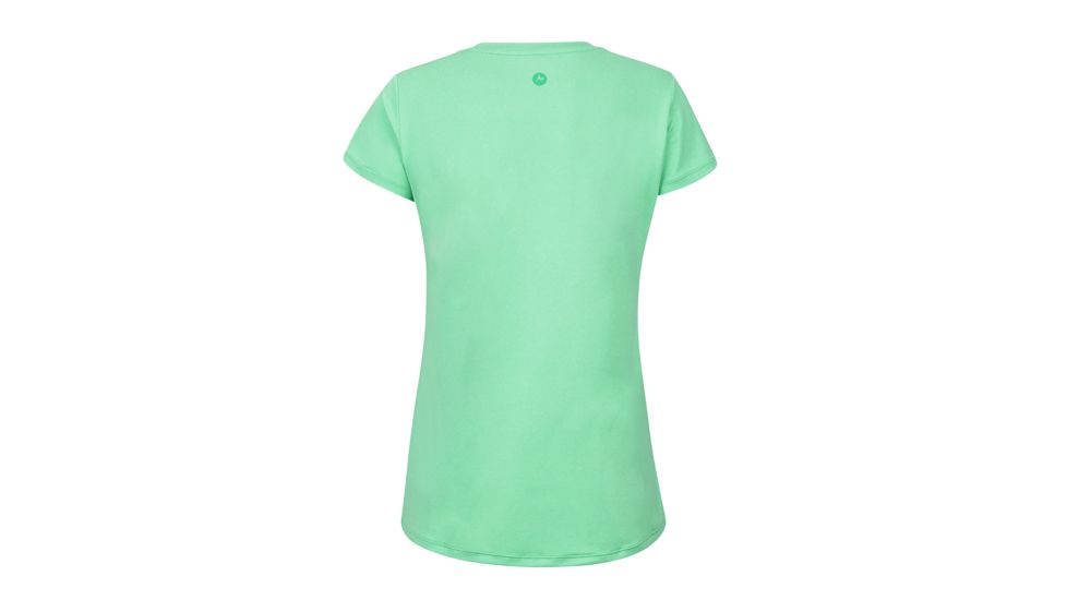 Marmot All Around Tee Short Sleeve - Womens, Double Mint, Extra Small, 56450-4839-XS