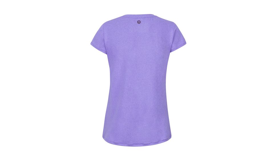 Marmot All Around Tee Short Sleeve - Womens, Paisley Purple, Extra Small, 56450-7444-XS