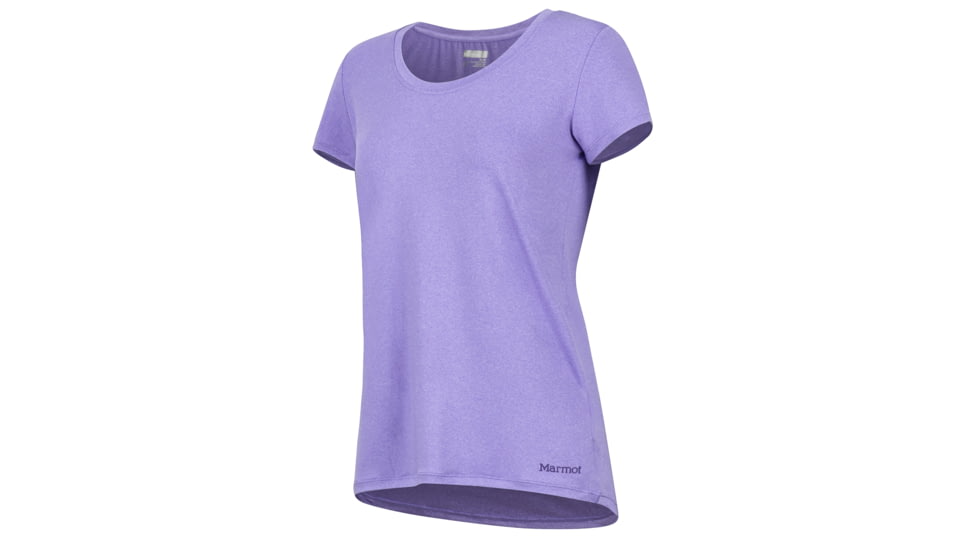 Marmot All Around Tee Short Sleeve - Womens, Paisley Purple, Extra Small, 56450-7444-XS