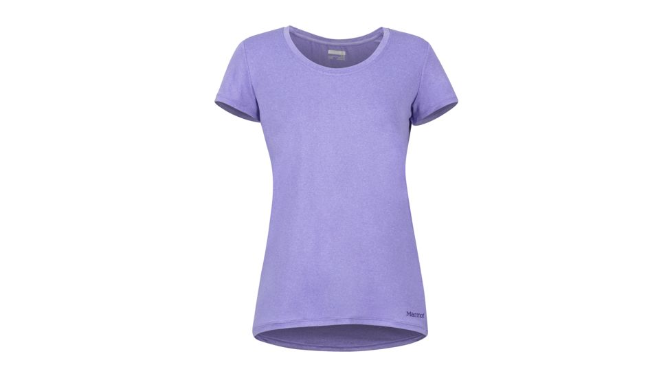 Marmot All Around Tee Short Sleeve - Womens, Paisley Purple, Extra Small, 56450-7444-XS