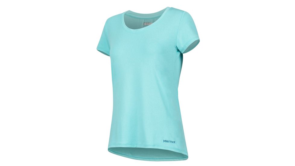 Marmot All Around Tee Short Sleeve - Womens, Skyrise, Extra Small, 56450-3848-XS