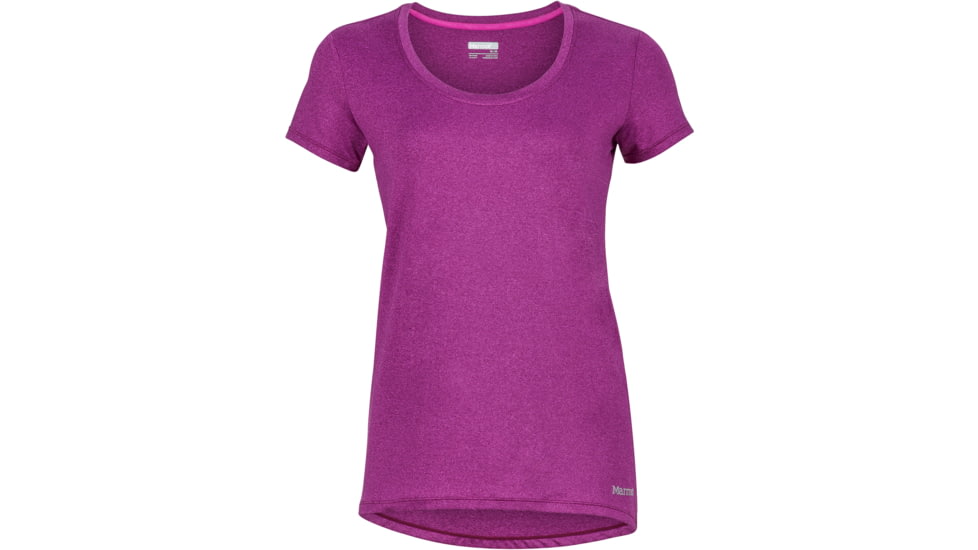 Marmot All Around Tee - Women's-Deep Plum-X-Small