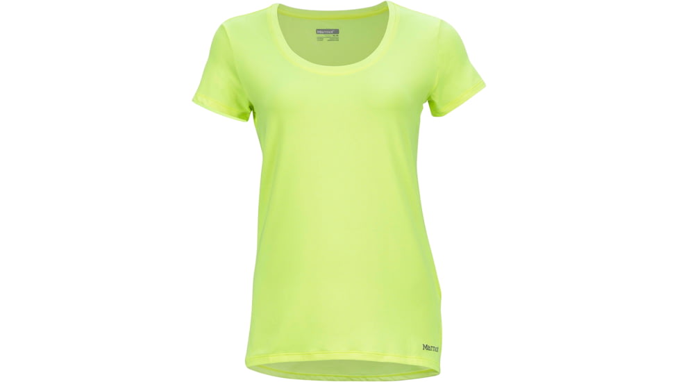 Marmot All Around Tee - Women's-Hyper Yellow-Large