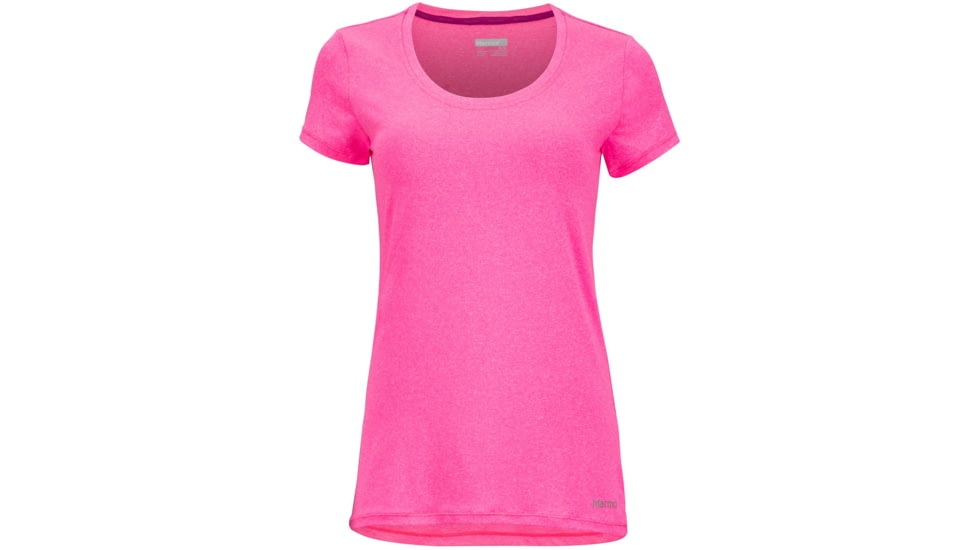 All Around Tee - Womens-Kinetic Pink Heather-Small