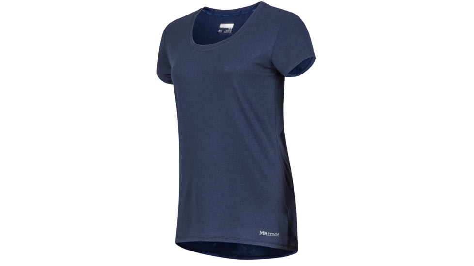 Marmot All Around Tee - Womens, Arctic Navy, Extra Small, 56450-2975-XS