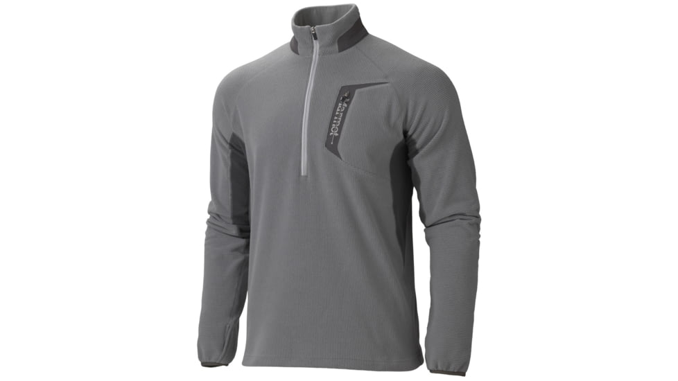 Marmot Alpinist Half Zip - Men's-Cinder/Dark Granite-Small