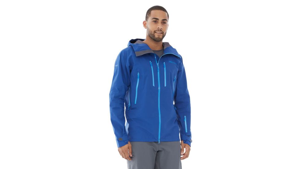 Marmot Alpinist Jacket - Men's, Moroccan Blue, Medium, 30370-MORBLUE-M-DEMO