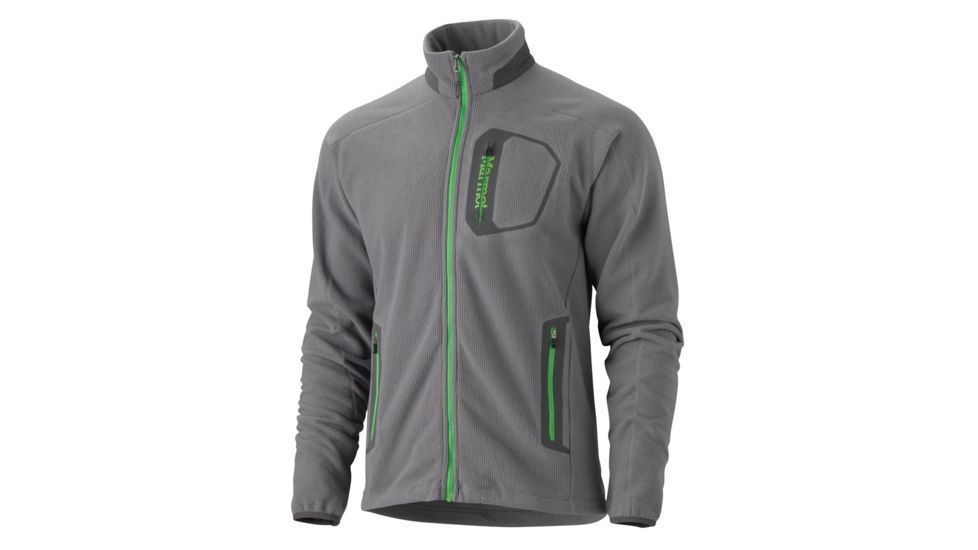 Marmot Alpinist Tech Jacket - Men's-Gargoyle-Medium