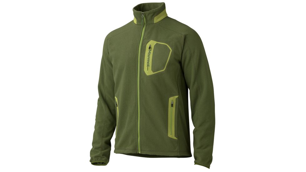 Marmot Alpinist Tech Jacket - Men's-Greenland/Green Lichen-Medium