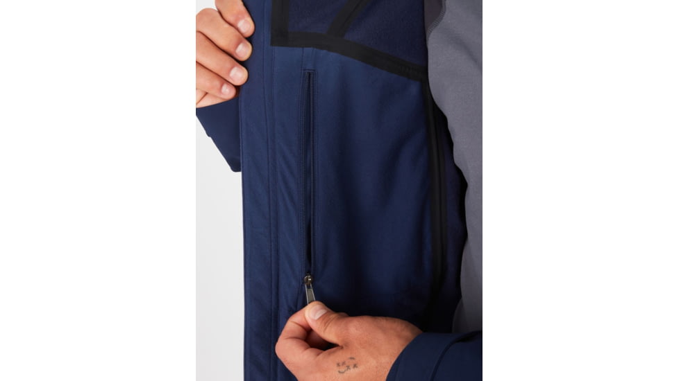 Marmot Alsek Hoody - Mens, Arctic Navy, Small, 11360-2975-S