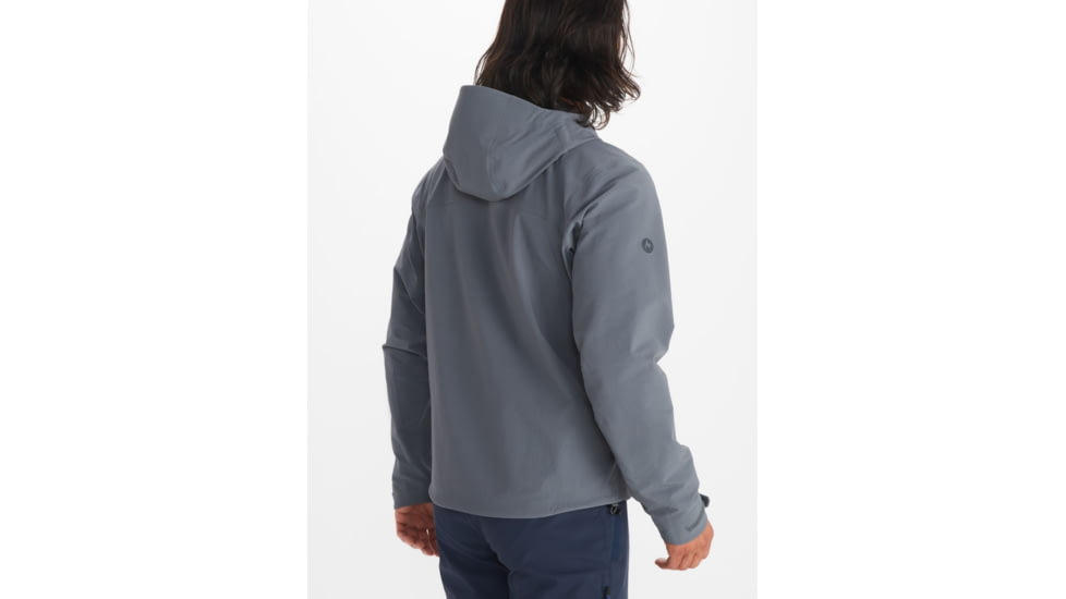 Marmot Alsek Hoody - Mens, Steel Onyx, Small, 11360-1515-S
