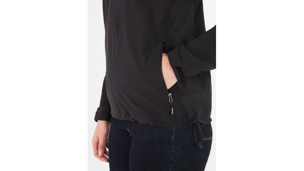 Marmot Alsek Hoody - Womens, Black, Small, 13070-001-S
