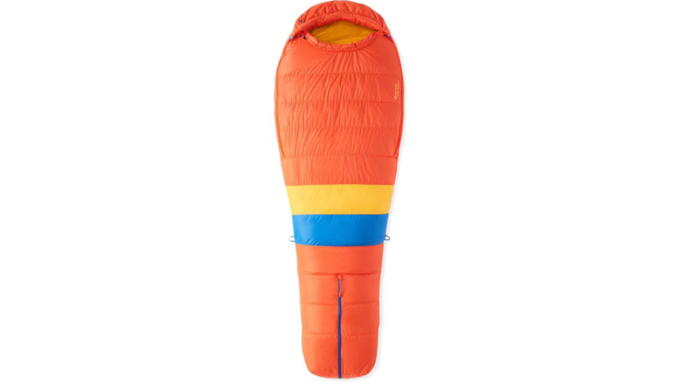Marmot Always Summer Sleeping Bags - Men's, Red Sun/Solar, Dual-Zip, Long, M12781-19623-DZ
