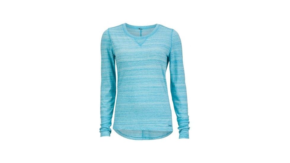 Marmot Alyssa Long Sleeve shirt - Womens -Blue Sea-X-Small