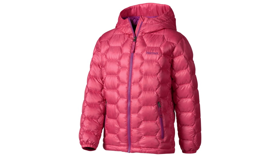 Marmot Ama Dablam Jacket - Girl's-Pink Rock-Medium