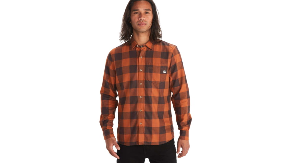 Marmot Anderson Lightweight Flannel - Men's, Extra Large, Copper, M13559-7160-XL