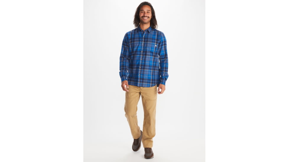 Marmot Anderson Lightweight Flannel - Men's, 2XL, Dark Azure, M13559-2059-XXL