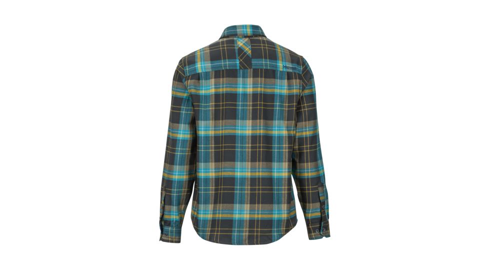 Marmot Anderson Lightweight Flannel - Men's, Small, Dark Coal, 44520-1137-S