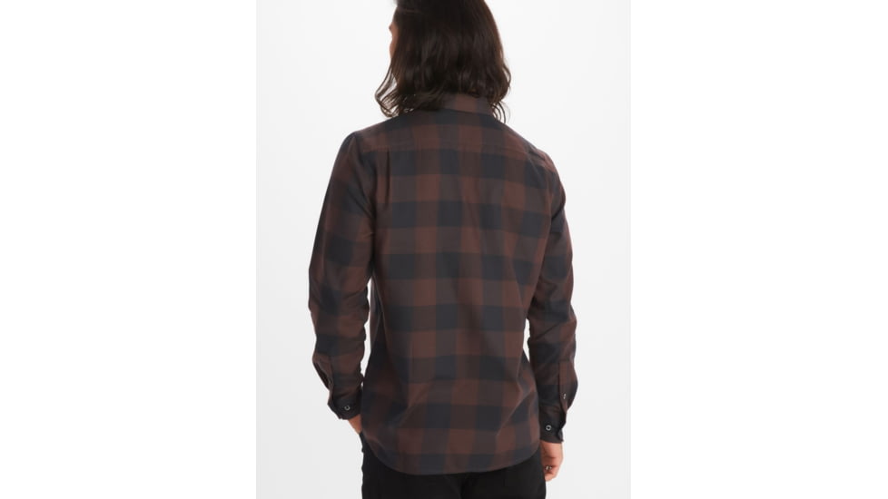 Marmot Anderson Lightweight Flannel - Men's, Large, Dark Coffee, M13559-7143-L