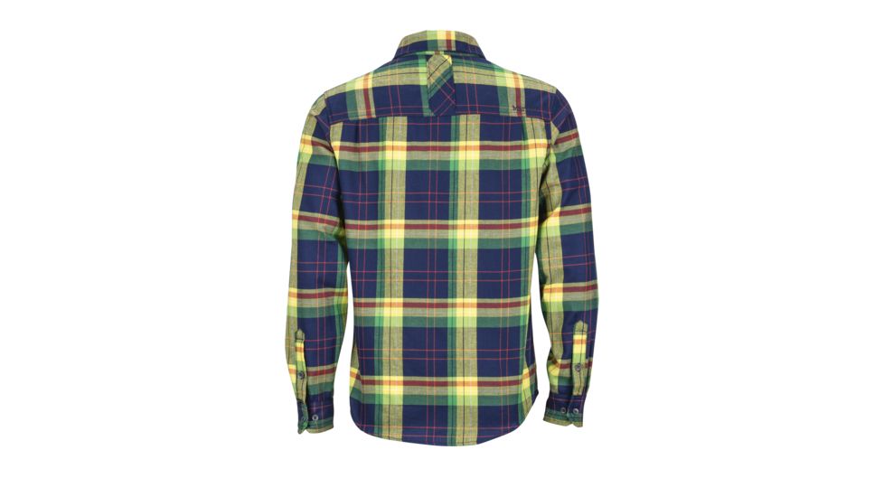 Marmot Anderson Lightweight Flannel - Men's, Small, Dark Indigo, 44520-2835-S