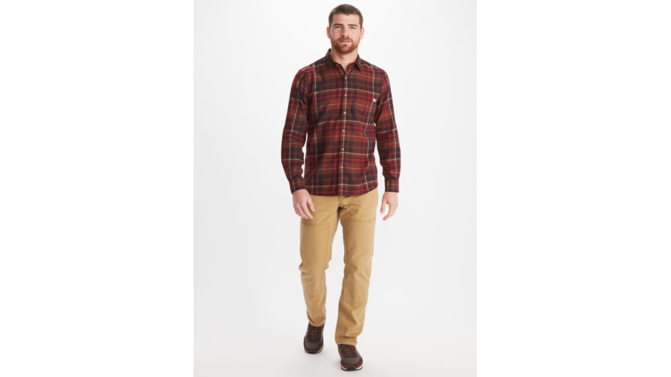 Marmot Anderson Lightweight Flannel - Men's, Small, Port Royal, M13559-6257-S