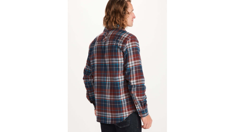 Marmot Anderson Lightweight Flannel - Men's, Medium, Whiskey Brown, 44520-16311-M