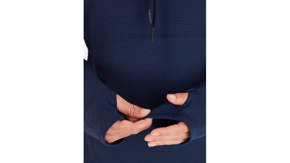 Marmot Annie Long Sleeve Pullover - Womens, Arctic Navy, L, M12627-2975-L