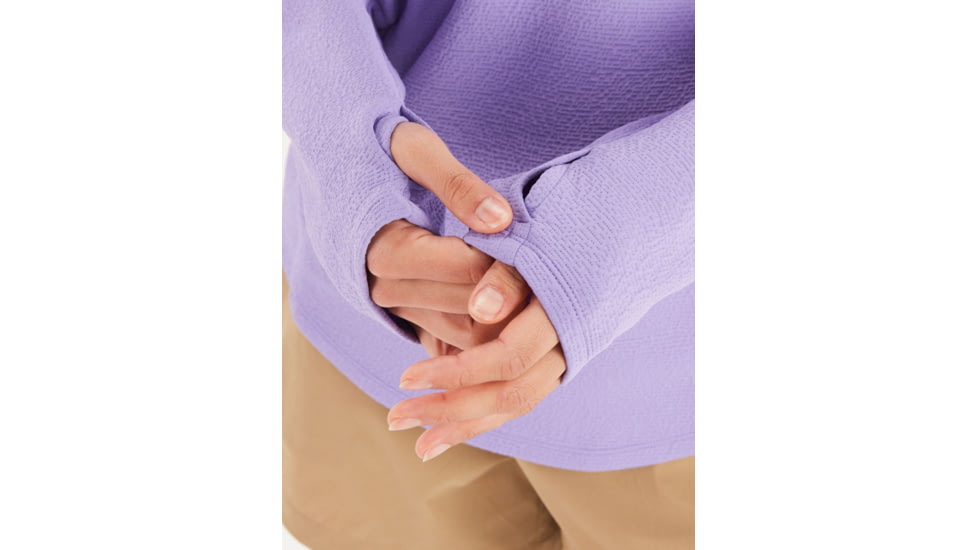 Marmot Annie Long Sleeve Pullover - Womens, Paisley Purple, Small, M12627-7444-S