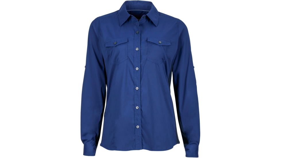Marmot Annika Long Sleeve Shirt - Women's-Arctic Navy-X-Large