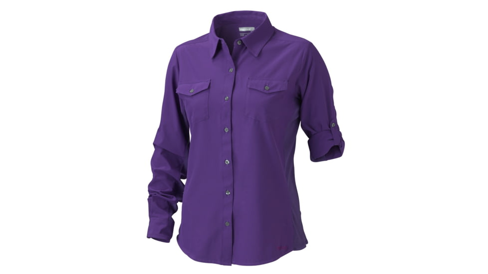 Marmot Annika Long Sleeve Shirt - Women's-Deep Purple-Small