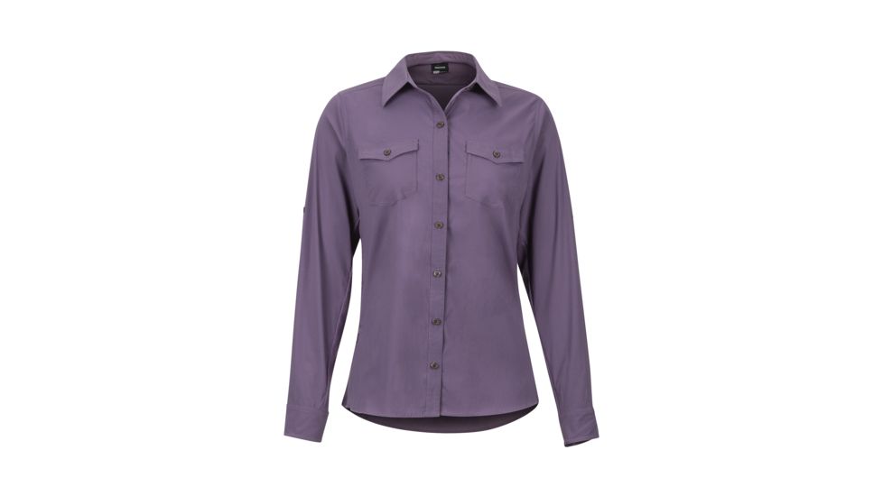 Marmot Annika Long Sleeve - Womens, Vintage Violet, Large, 56300-7196-L