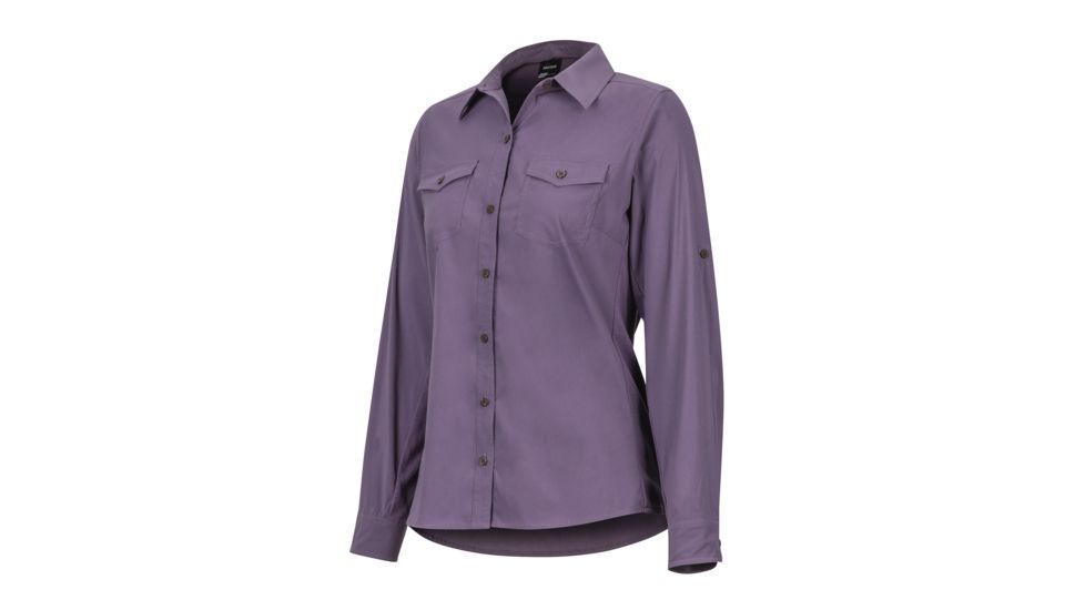 Marmot Annika Long Sleeve - Womens, Vintage Violet, Large, 56300-7196-L